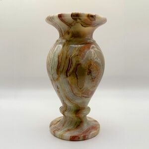 Green Onyx Vase - 6 inches